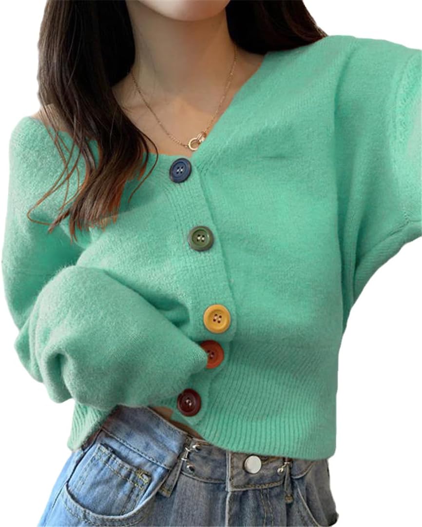 カーディガン ニット ジャケット V neck sweater cardigan VM Boom LS V-Neck Button Cardigan | The Latest Scoop